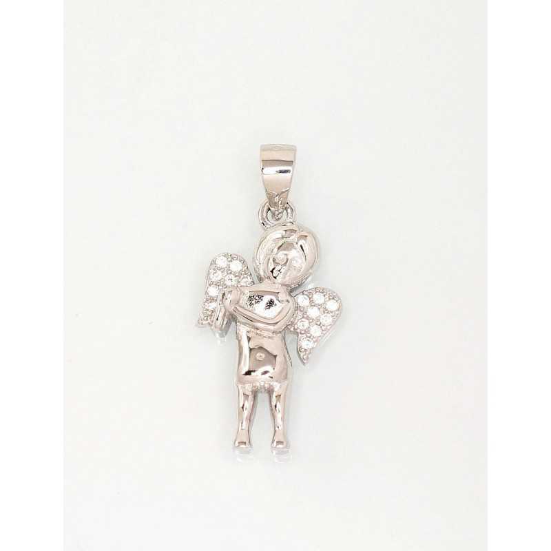 925° Silver pendant, Type: Women, Stone: Zirkons , 2301737(PRh-Gr)_CZ