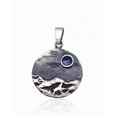 925° Silver pendant, Type: \"K-Exclusive\"  collection, Stone: Mother-of-pearl , 2301870(Matt+POx-MattBk)_PL-G