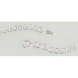 Серебряная цепочка Мона-лиза 3.1 мм , алмазная обработка граней