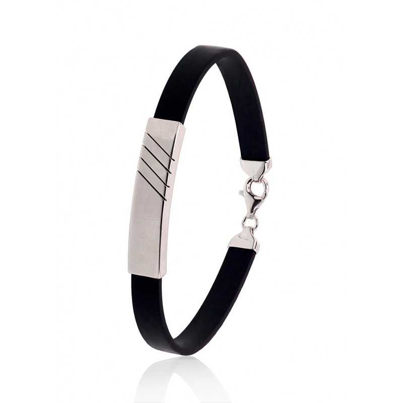 925° Silver bracelet, For men, 2600297(PRh-Gr)