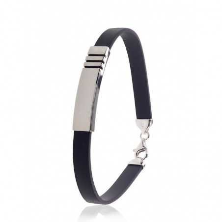 925° Silver bracelet, For men, 2600364(PRh-Gr)