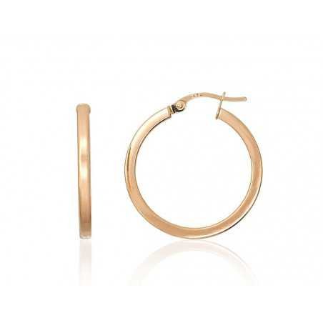 Gold rings-earrings, 585°, No stone, 1201266(Au-Y)
