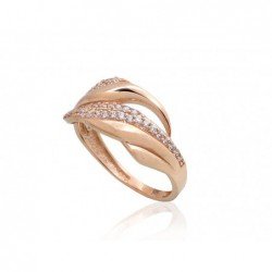 585° Gold ring, Stone: Zirkons , Type: Women, 1101010(Au-R)_CZ