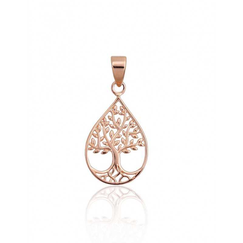 Gold pendant, 585°, Rose gold, No stone, 1300852(Au-R)