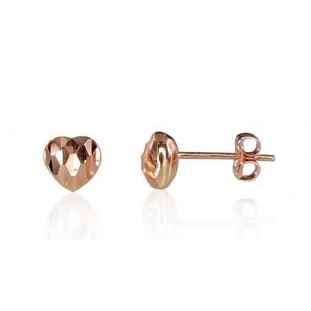 Gold classic studs earrings, 585°, No stone, 1200592(Au-R)