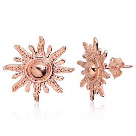 Gold classic studs earrings, 585°, No stone, 1201399(Au-R)