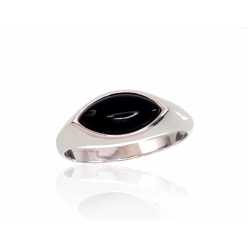925° Genuine Sterling Silver ring, Stone: Onix , Type: Women, 2101699_ON-2