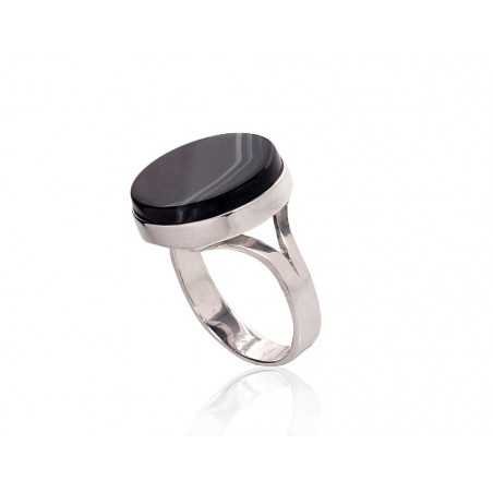 925° Genuine Sterling Silver ring, Stone: Agate , Type: \\\"K-Exclusive\\\"  collection, 2101696_AG