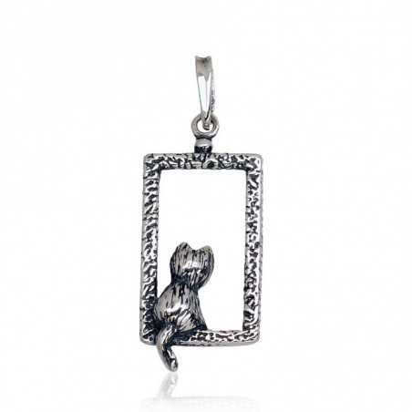 925° Silver pendant, Type: Women, Stone: No stone, 2301903(POx-Bk)