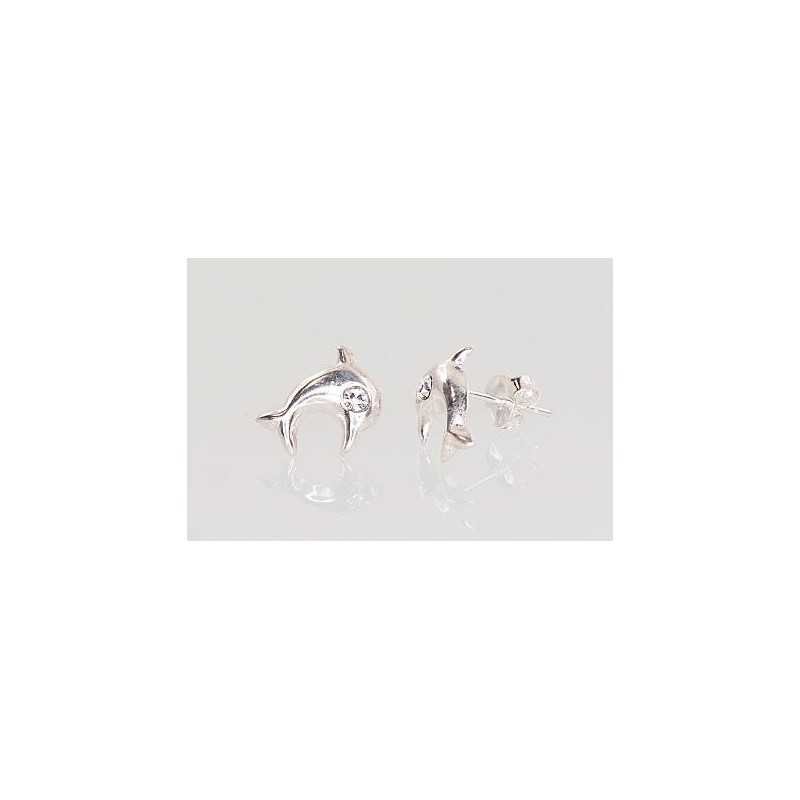 925° Silver Stud Earrings, , Crystals , 2200520_SV