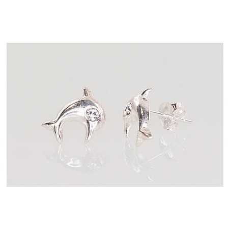 925° Silver Stud Earrings, , Crystals , 2200520_SV