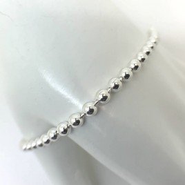 925 Silver bracelet 4mm