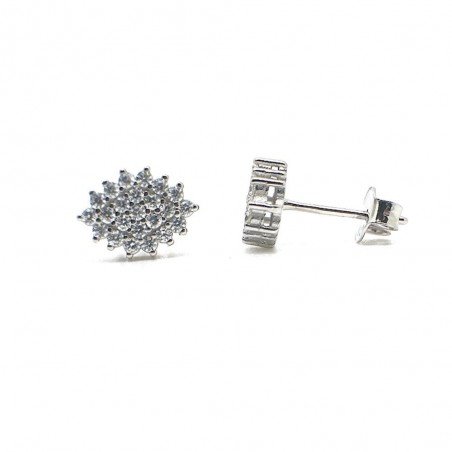  Silver Stud Earrings, Silver, No stone, 910029