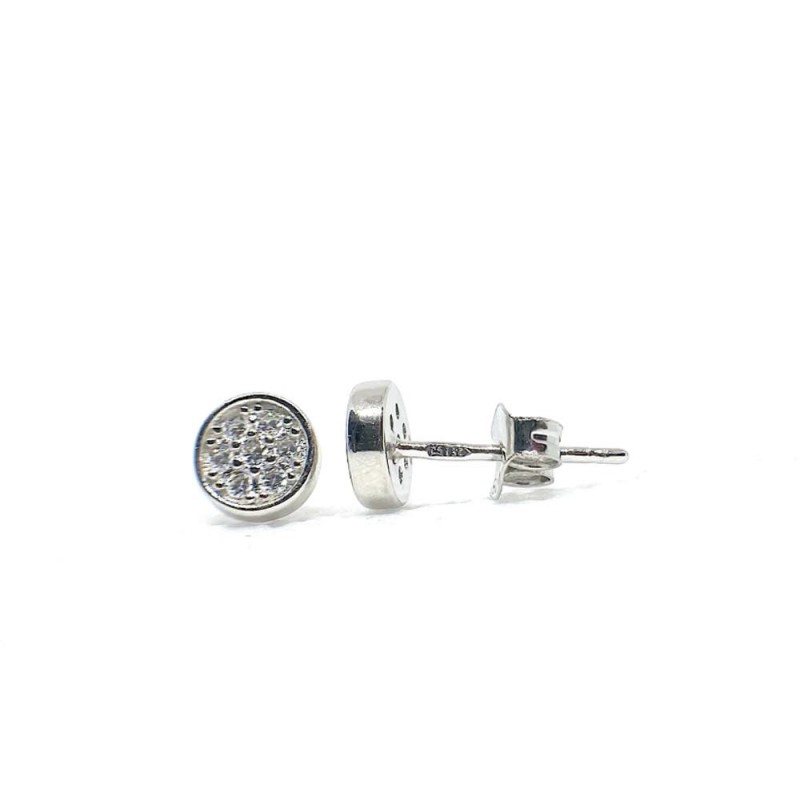 Silver Stud Earrings, Silver, No stone, 910031