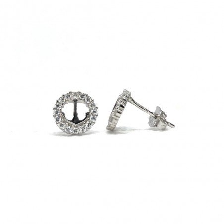  Silver Stud Earrings, Silver, No stone, 910035