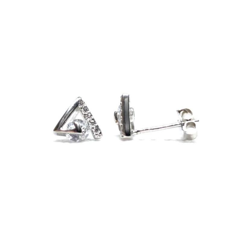 Silver Stud Earrings, Silver, No stone, 910041