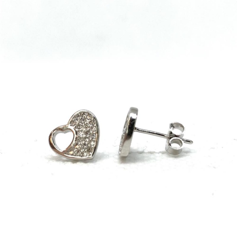  Silver Stud Earrings, Silver, No stone, 910056