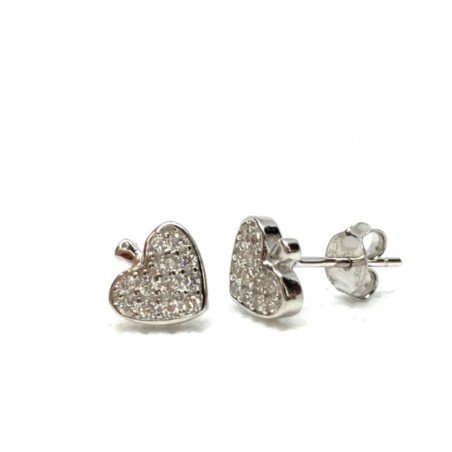  Silver Stud Earrings, Silver, No stone, 910053