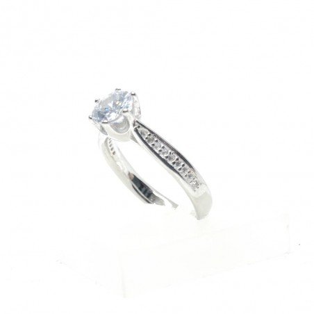 925° Genuine Sterling Silver ring, Stone: No stone, Type: Engagement rings, 910069