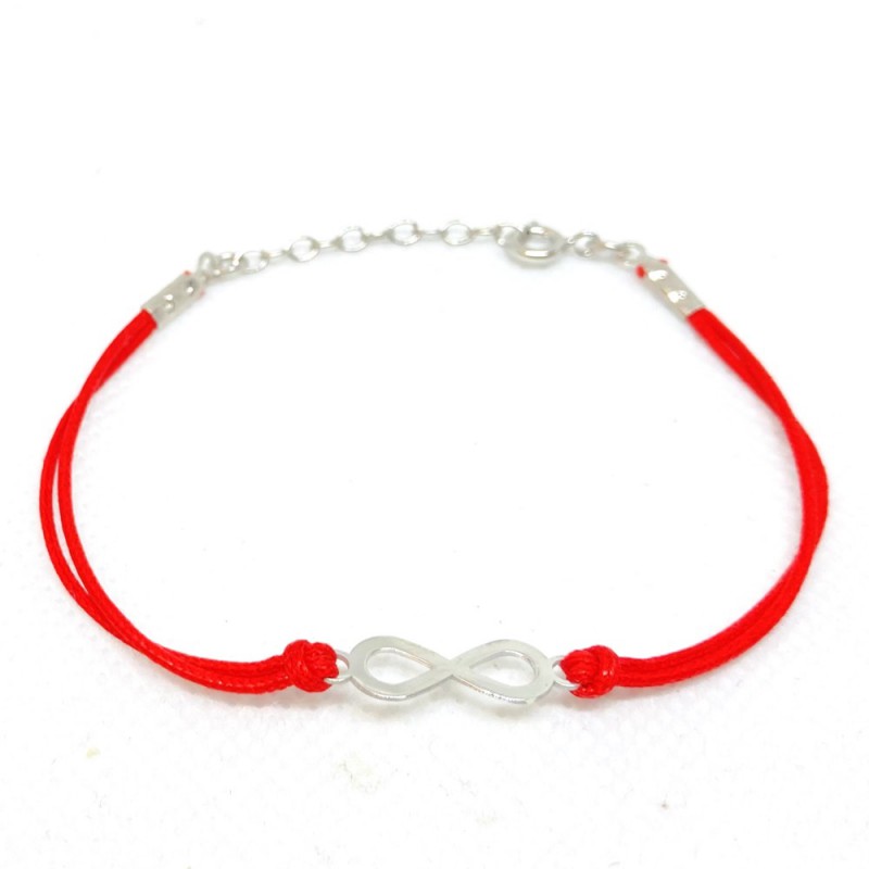 925 Sterling silver bracelet with thread