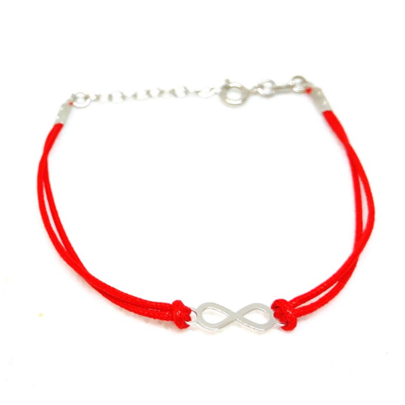 925 Sterling silver bracelet with thread