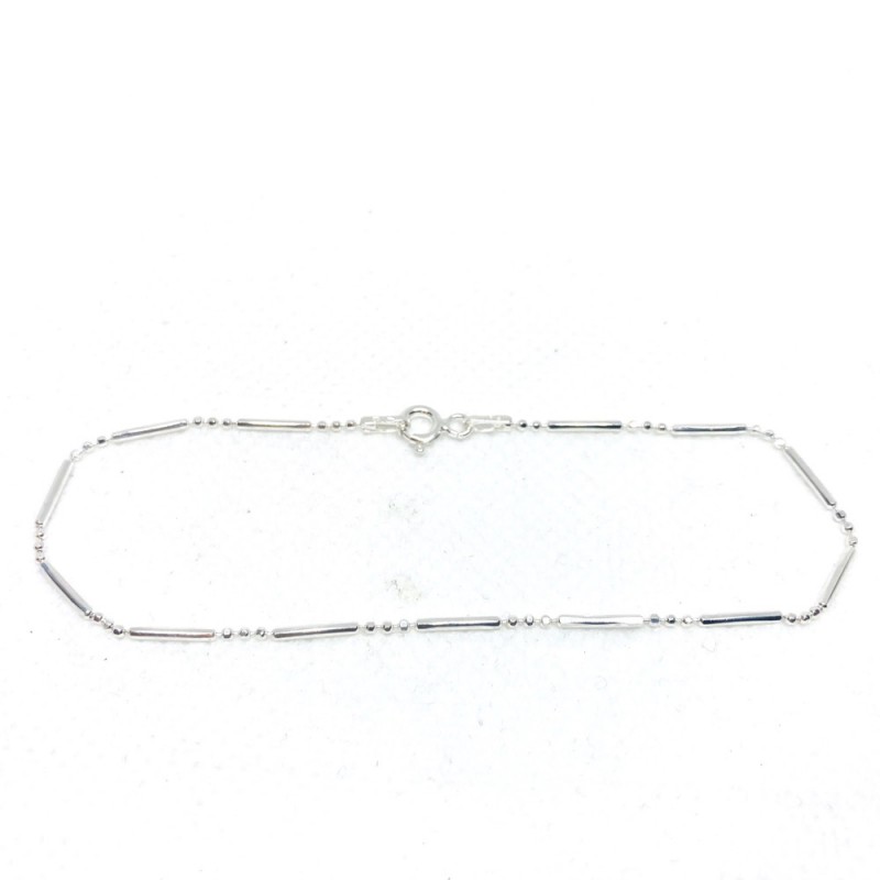 925 Sterling silver bracelet. Height: 1 mm