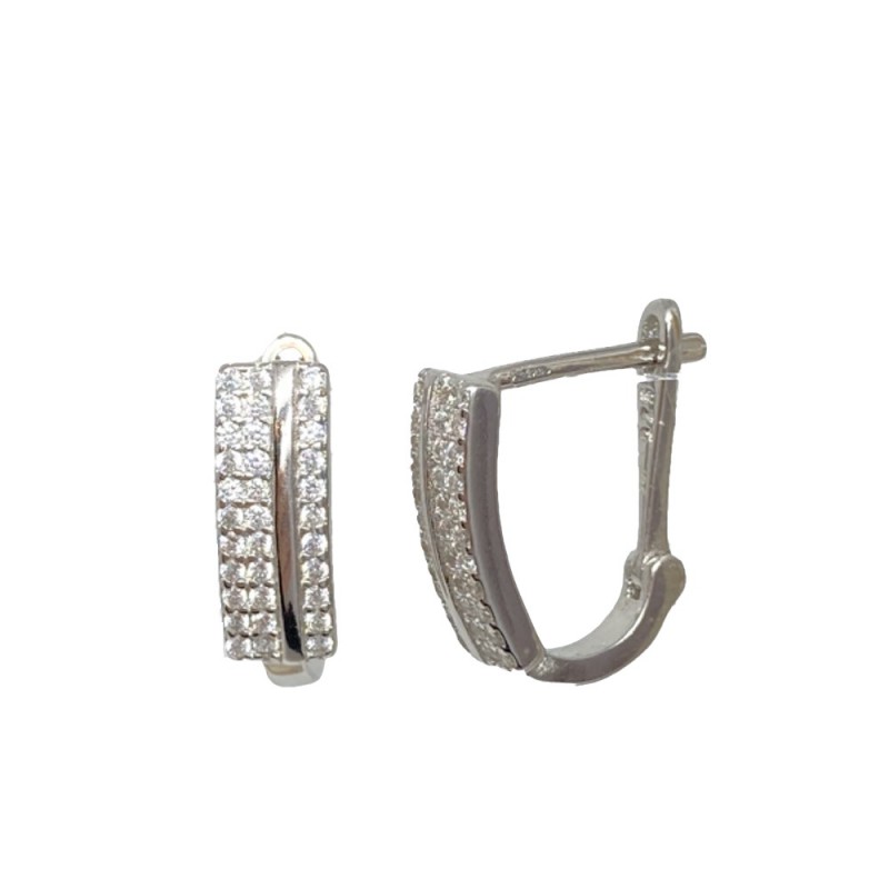 , 925 Silver earrings, No stone, 910288