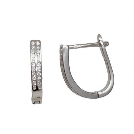 , 925 Silver earrings, No stone, 910291