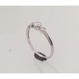 925° Genuine Sterling Silver ring, Stone: Zirkons , Type: Women, 2101473(PRh-Gr)_CZ