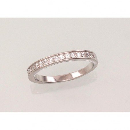925° Genuine Sterling Silver ring, Stone: Zirkons , Type: Women, 2101477(PRh-Gr)_CZ