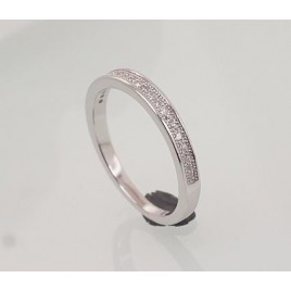 925° Genuine Sterling Silver ring, Stone: Zirkons , Type: Women, 2101478(PRh-Gr)_CZ