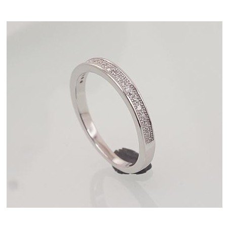 925° Genuine Sterling Silver ring, Stone: Zirkons , Type: Women, 2101478(PRh-Gr)_CZ