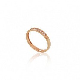 585° Gold ring, Stone: Zirkons , Type: Women, 1100832(Au-R)_CZ