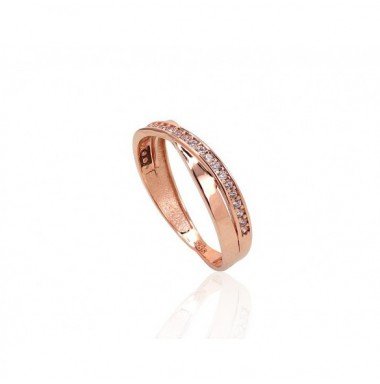 585° Gold ring, Stone: Zirkons , Type: Women, 1100876(Au-R)_CZ