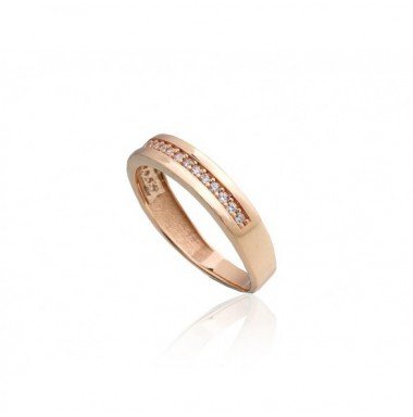 585° Gold ring, Stone: Zirkons , Type: Women, 1100970(Au-R)_CZ