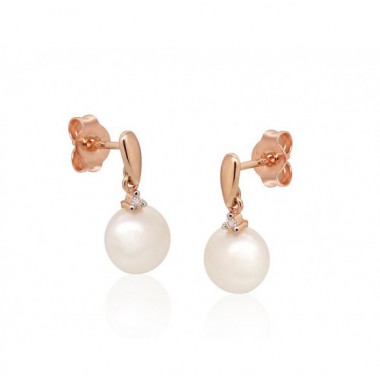 Gold classic studs earrings