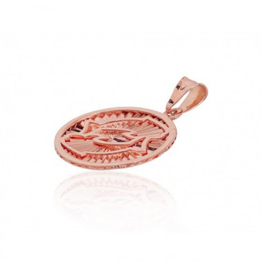 Gold pendant, 585°, Rose gold, No stone, 1300632(Au-R)