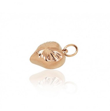 Gold pendant, 585°, Rose gold, No stone, 1300673(Au-R)