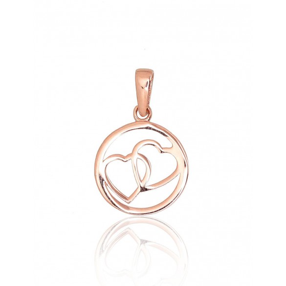 Gold pendant, 585°, Rose gold, No stone, 1300716(Au-R)