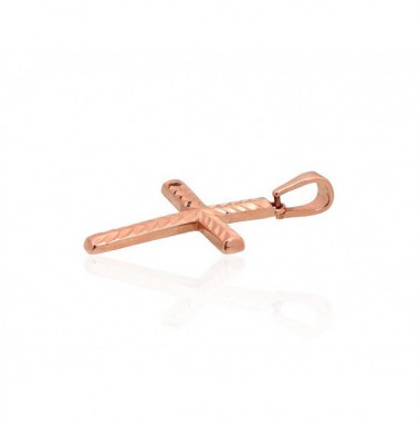 Gold pendant, 585°, Rose gold, No stone, 1300733(Au-R)