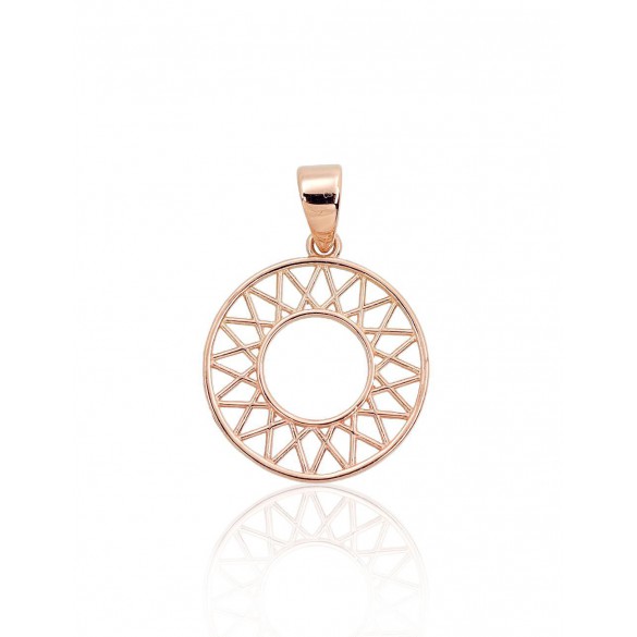 Gold pendant, 585°, Rose gold, No stone, 1300849(Au-R)