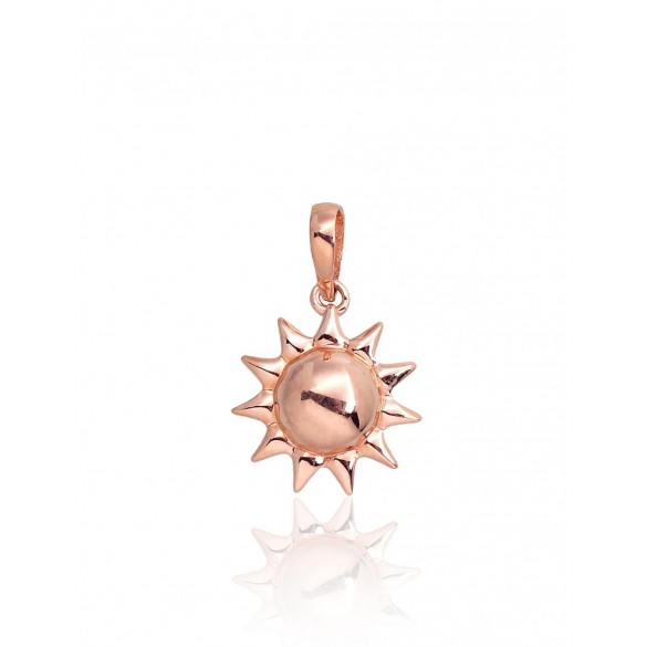 Gold pendant, 585°, Rose gold, No stone, 1300905(Au-R)