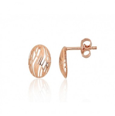 Gold classic studs earrings