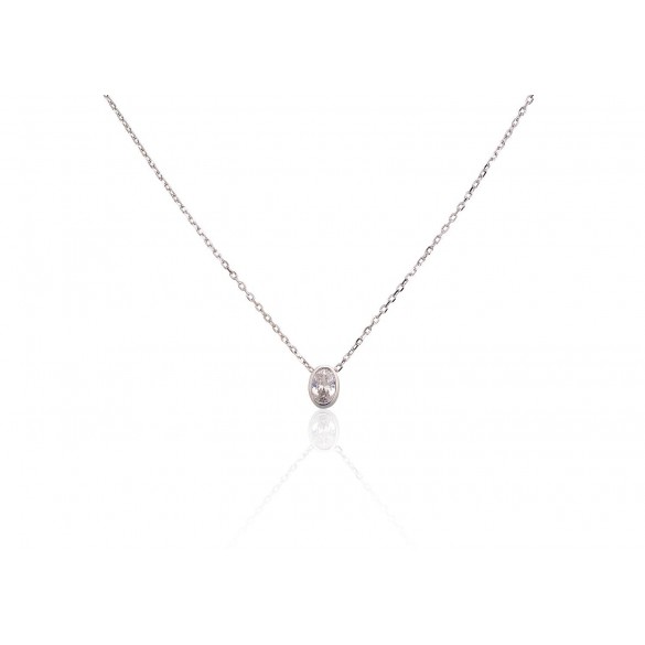 Серебряное колье