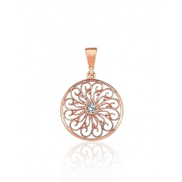 Золотой кулон