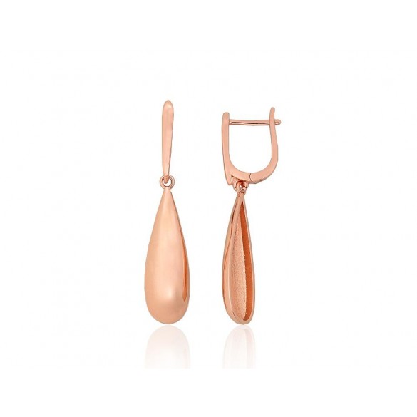 Sudraba auskari ar angļu slēdzēju