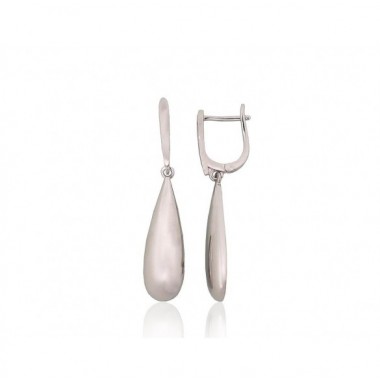 Sidabriniai auskarai ant cilindrinės spynos0