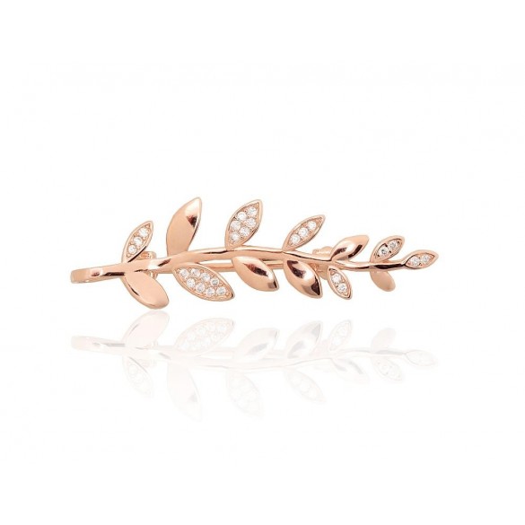 Серебряная брошь