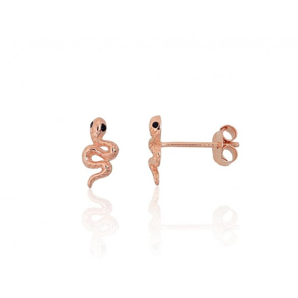 Серебряные серьги-пуссеты