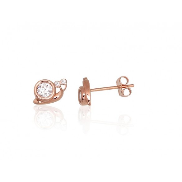 Gold classic studs earrings